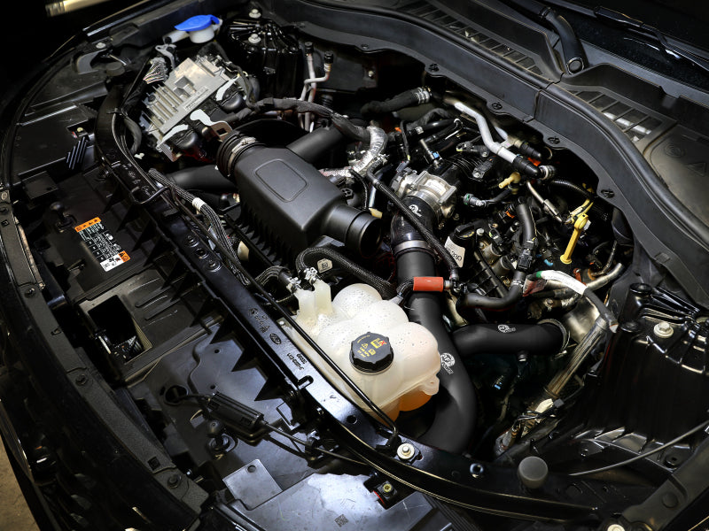 aFe 20-23 Ford Explorer ST V6 3.0L (tt) BladeRunner 2-3/4in Aluminum Cold Charge Pipe - Black -  Shop now at Performance Car Parts