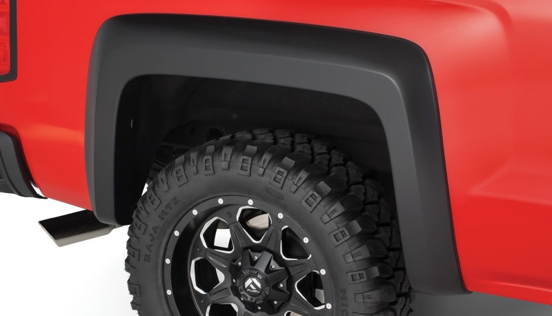 Bushwacker 2019 Ford Ranger Extended Cab Extend-A-Fender Style Flares 4pc - Black -  Shop now at Performance Car Parts