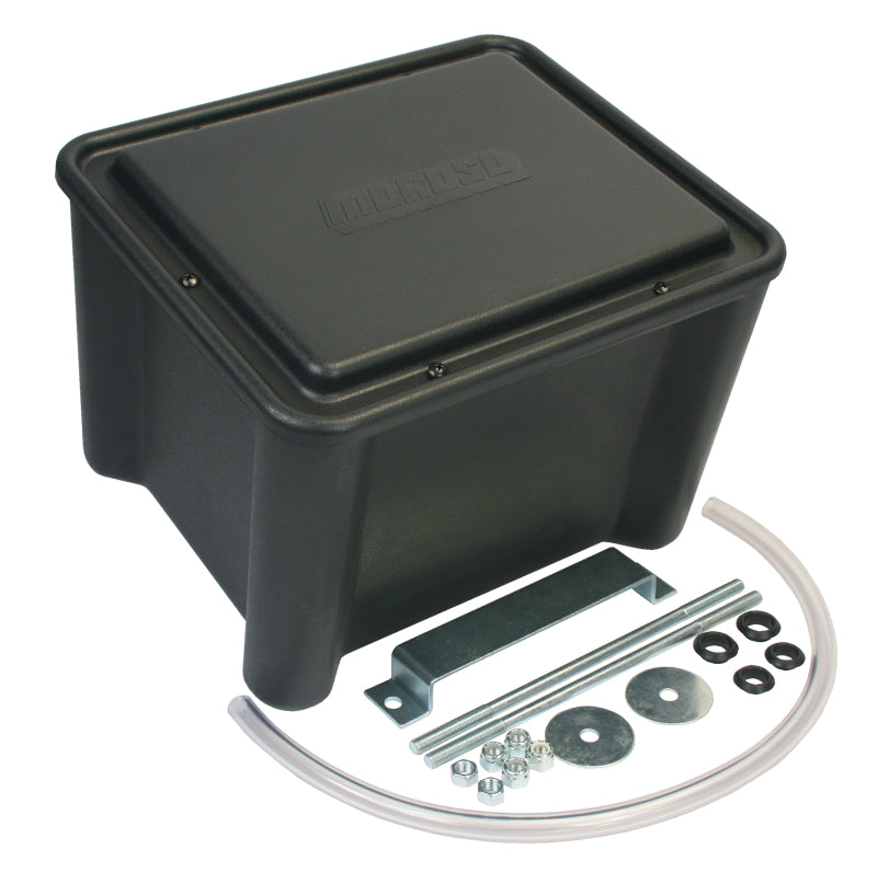 Moroso Sealed Battery Box Black w/Mounting Hardware - Black -  Shop now at Performance Car Parts