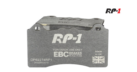 EBC Racing 10-12 Porsche 911 (997) GT3 (Cast Iron Rotors Only) RP-1 Race Front Brake Pads -  Shop now at Performance Car Parts