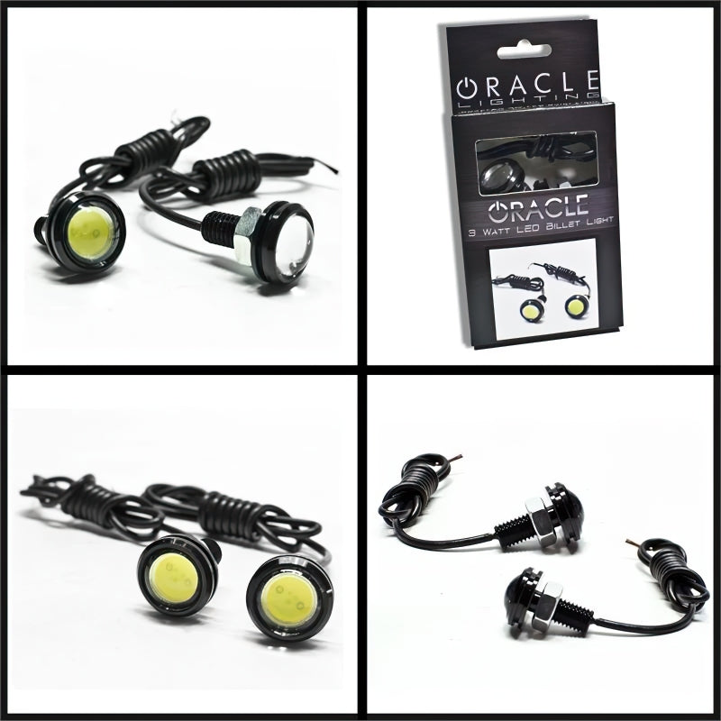 Oracle 3W Universal Cree LED Billet Lights - Green -  Shop now at Performance Car Parts