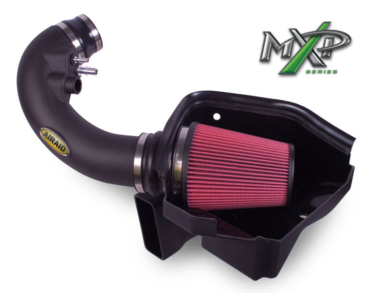 Airaid 12-13 Ford Mustang Boss 302 MXP Intake System w/ Tube (Oiled / Red Media) - Performance Car Parts