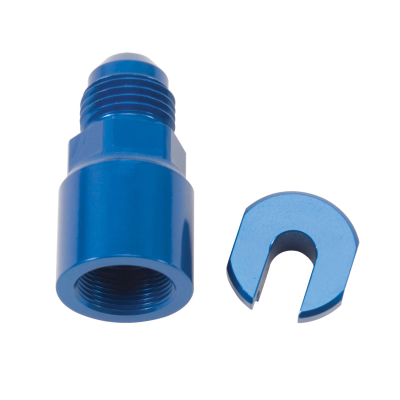 Russell Performance -6 AN Male to 3/8in SAE Quick-Disconnect Female (Blue Single) -  Shop now at Performance Car Parts