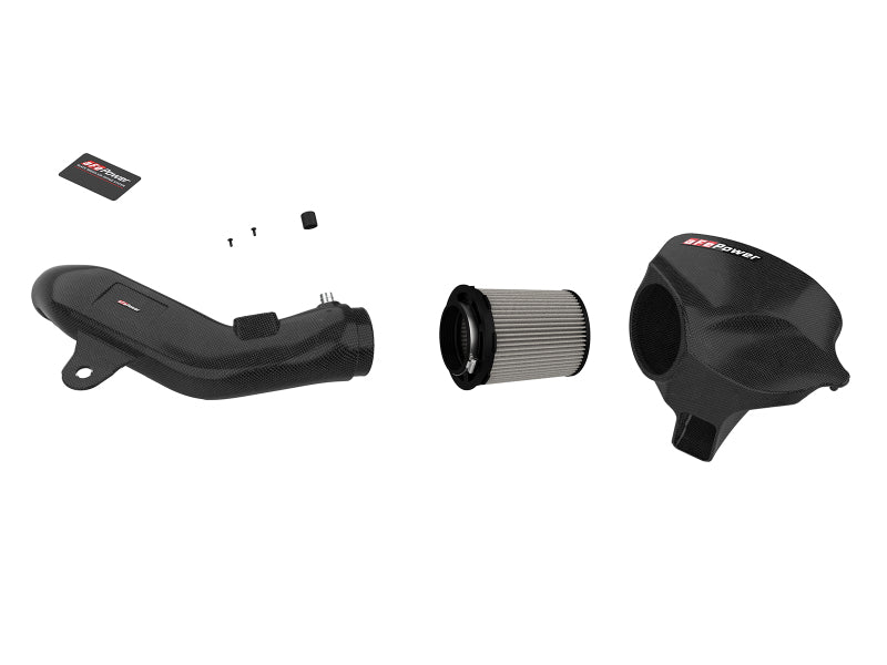 aFe Black Series Carbon Fiber CAIS w/PDS Filter 16-18 BMW M2 (F87) L6-3.0L -  Shop now at Performance Car Parts