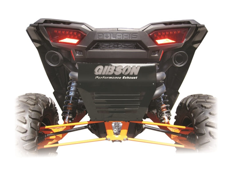 Gibson 2014 Polaris RZR XP 1000 EPS Base 2.25in Dual Exhaust - Black Ceramic -  Shop now at Performance Car Parts