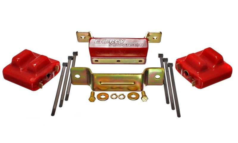 Energy Suspension 88-94 GM Blazer 4WD K Series Red Motor and Transmision Mounts; Zinc Finish -  Shop now at Performance Car Parts